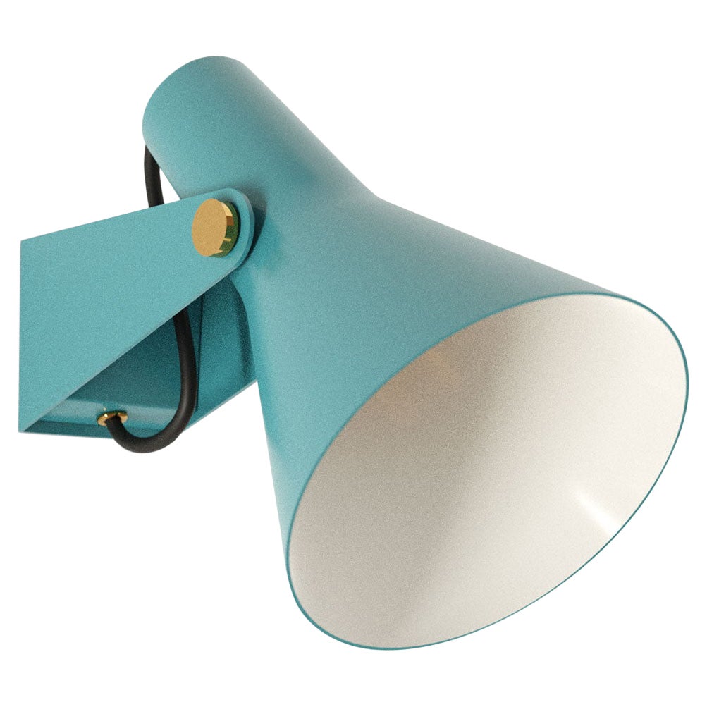 Lampe murale B3 bleu ciel de Disderot