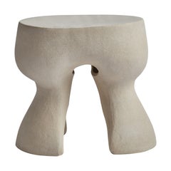 Hand Crafted Sculptural Ceramic Side Table