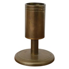 Mid-Century Pierre Forsell Style Bronze Candlestick Holder by Dantorp
