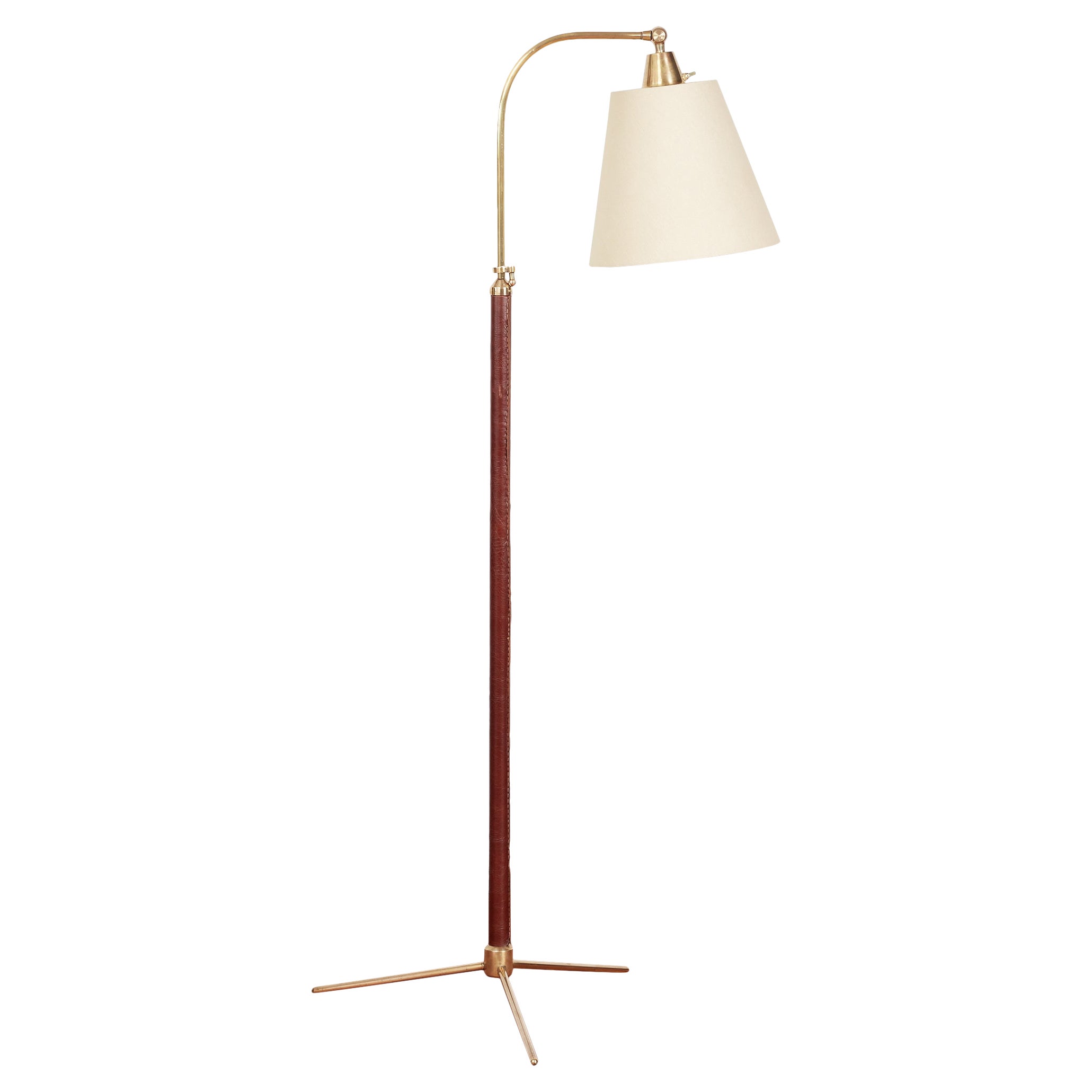 Lampadaire de style Jacques Adnet