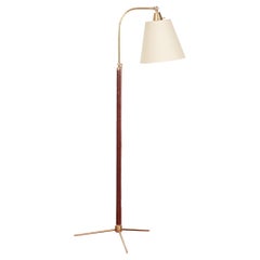 Vintage Jacques Adnet Style Floor Lamp