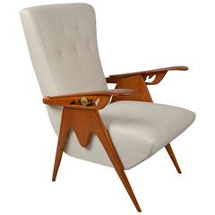 Reclining Armchair, Italy, ca. 1935 11