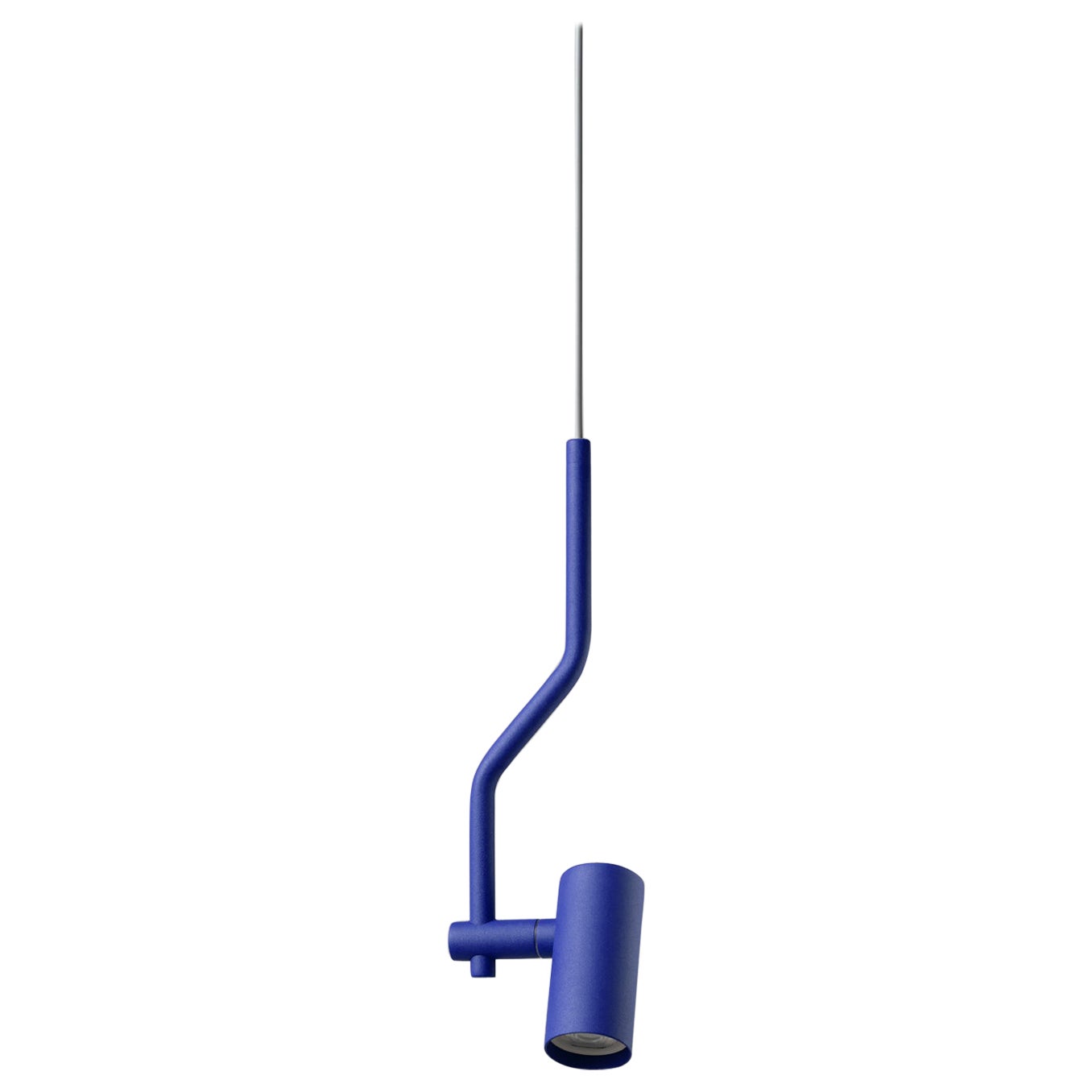 Spotty Ultra Blue Pendant Lamp by +kouple For Sale