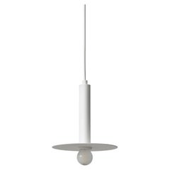 Plate Classic White Pendant Lamp by +kouple