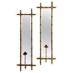 Gold Leaf Wall Brackets