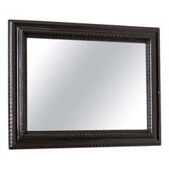 19th century Ebonised Italian mirror - No6