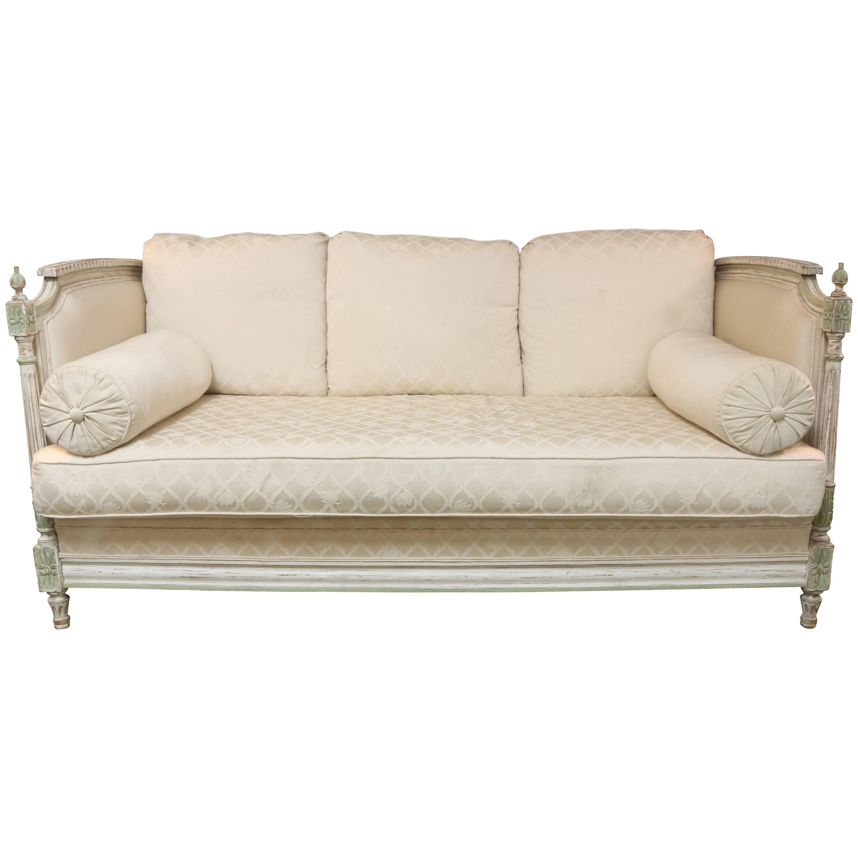 Antique Louis XVI Style Daybed or Settee