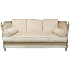 Antique Louis XVI Style Daybed or Settee