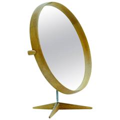 Teak Table Mirror by Uno and Osten Kristiansson