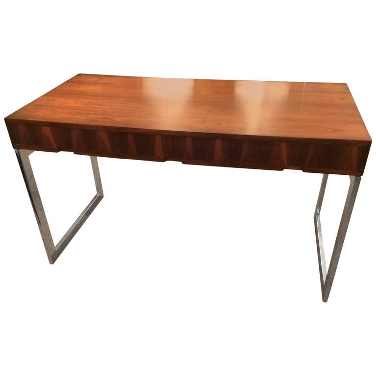 Sleek Desk | sleek milo baughman style writing desk at 1stdibs Sleek Desk | sleek milo baughman style writing desk at 1stdibs