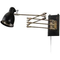 Articulated Wall Lamp, circa 1930