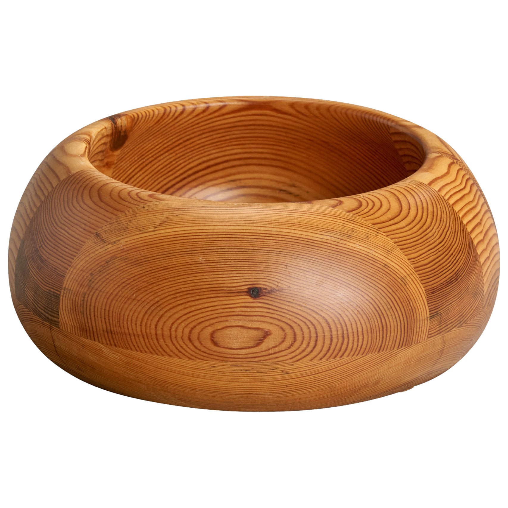 Stig Johnsson, Bowl, Pine, Sweden, 1970s