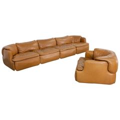 Seating Group Sofa and Chair by Alberto Rosselli Confidential by Saporiti Italia