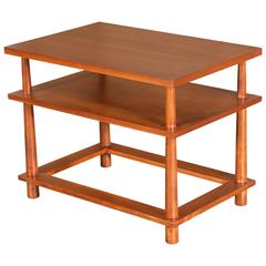 T.H. Robsjohn-Gibbings Three-Tier End or Side Table for Widdicomb