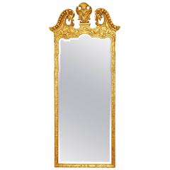 Full Length English Chippendale Style Mirror