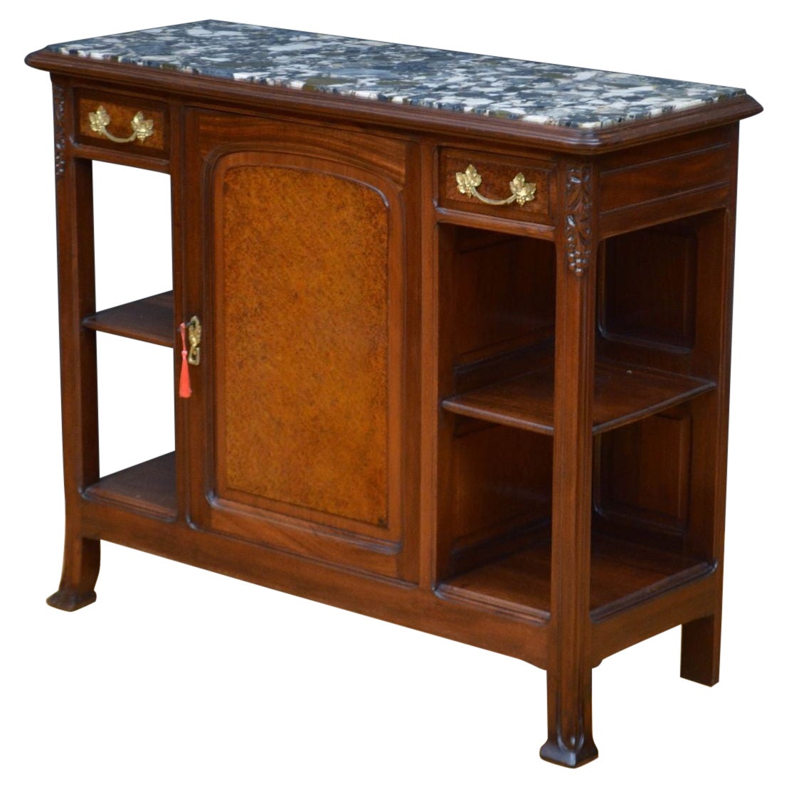 Credenza francese Art Nouveau in mogano Buffet in vendita