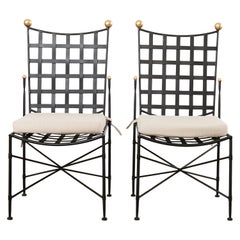Pair of Mario Papperzini for John Salterini Garden Dining Chairs
