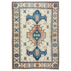 7.7x11 Ft Contemporary Handmade Turkish Area Rug, 100% Wool and Natural Dyes
