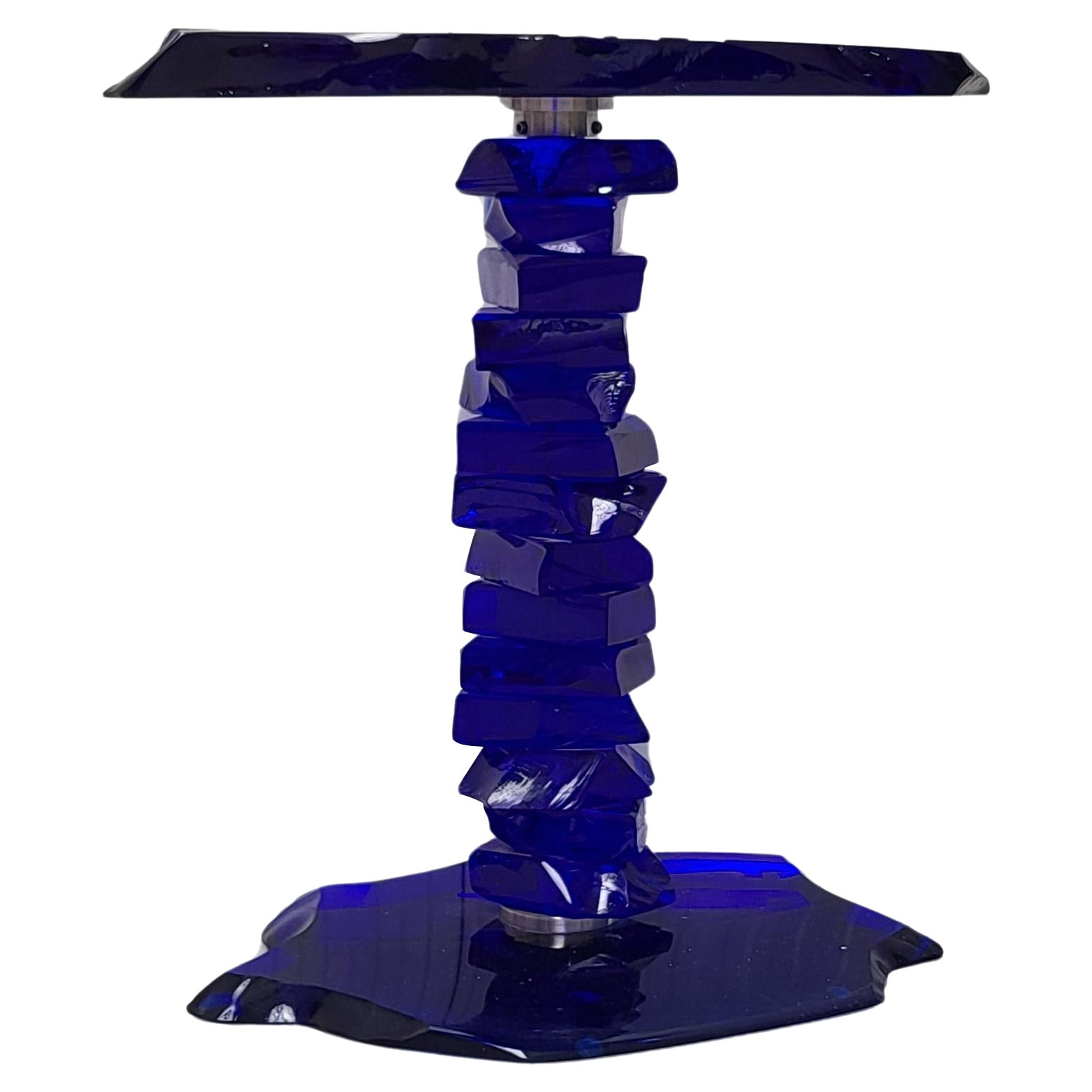 Rare Blue Caramel Table by Danny Lane 4 of 12, London 2010