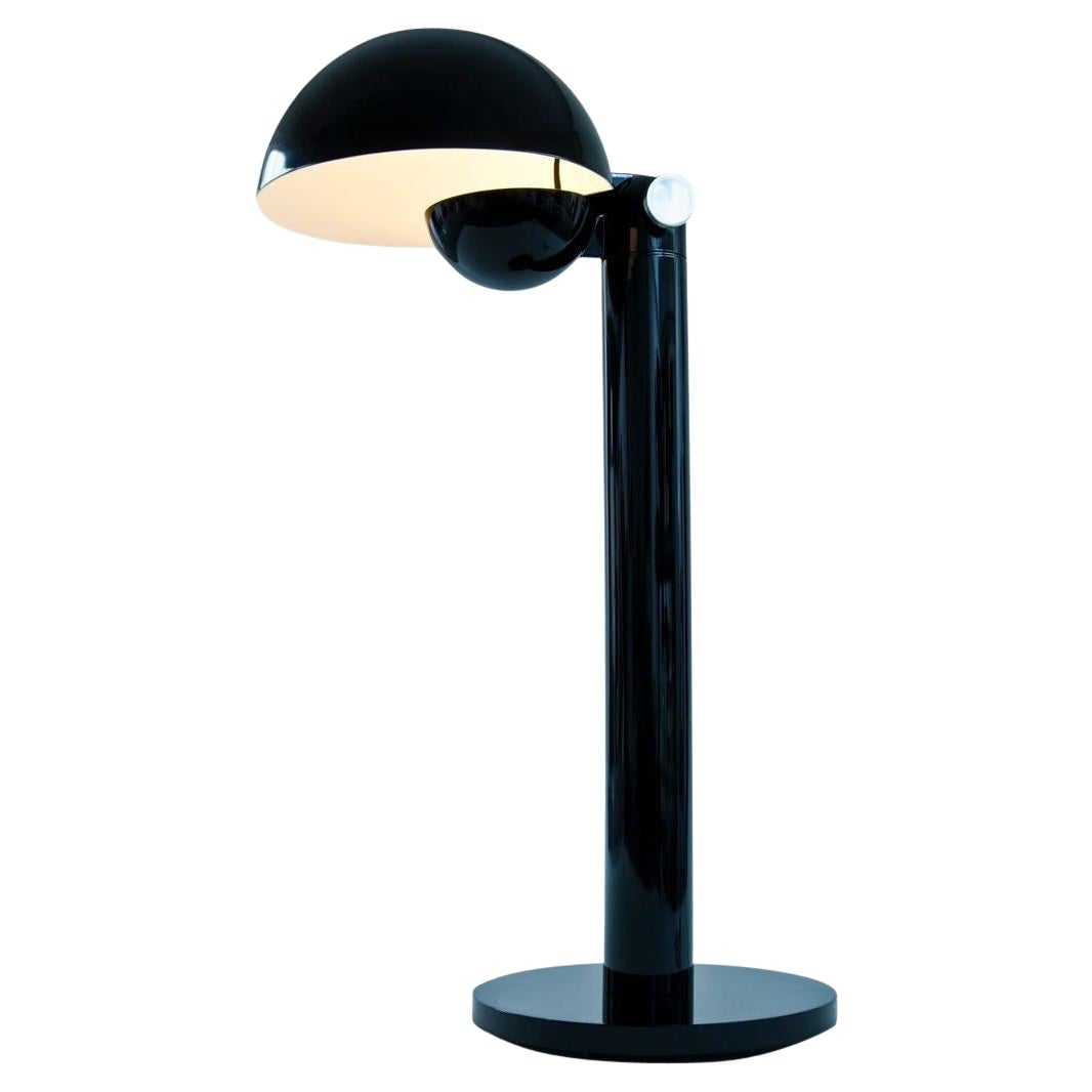 Modern Floor Lamp Iron Shiny Blackened, Led