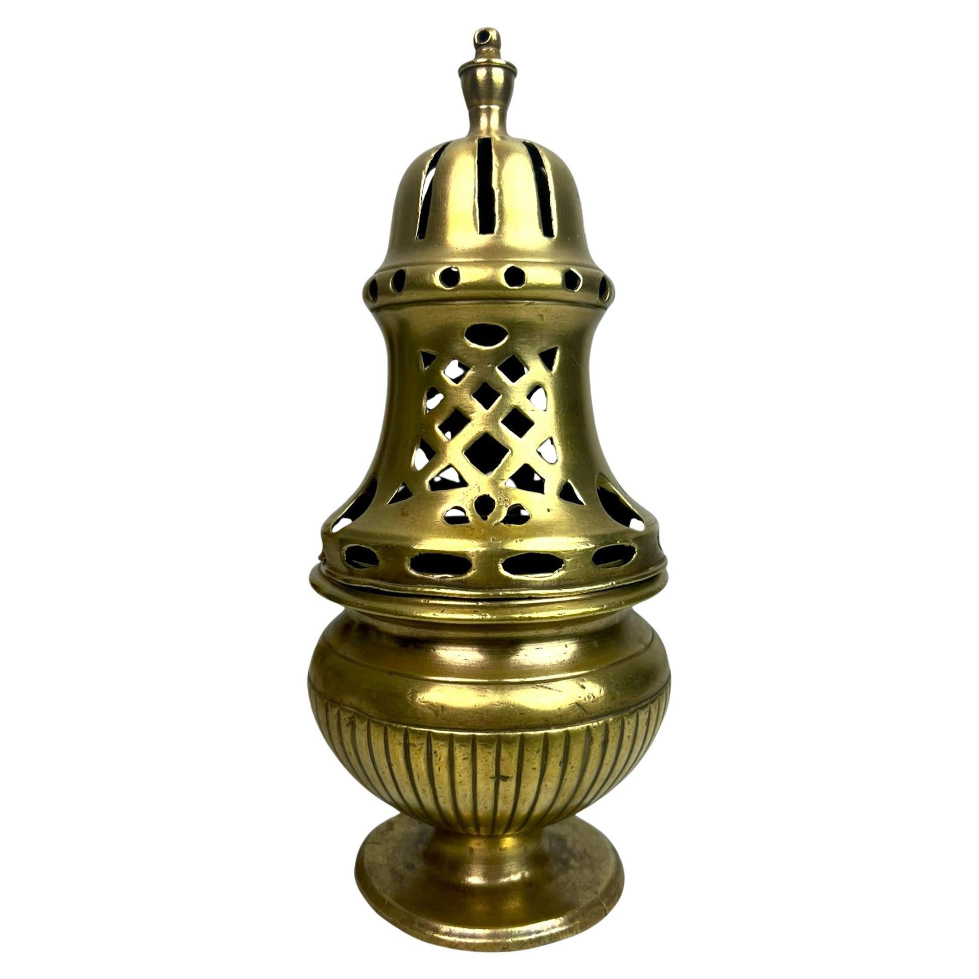 French Censer / incense burner / Church clock / perfume burner - Bronze - 17th
