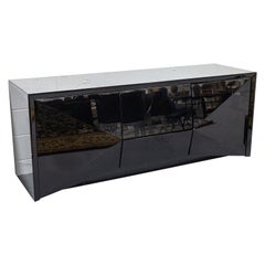 Sapphire by Rossetto Buffet buffet contemporain italien en bois laqué noir