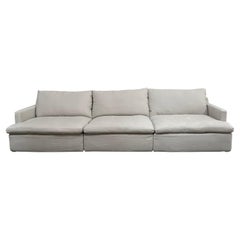 Cloud linen sofa