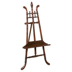 Late Nineteenth Century French Faux Bamboo Easel