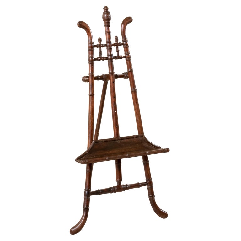 Late 19th Century Bamboo Easel Late 19th Century Bamboo Easel