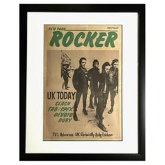 Used The Clash New Yorker 1978 (Framed) 
