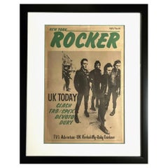 Vintage The Clash New Yorker 1978 (Framed) 