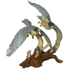 Lenox Figurine Masters of the Wind Hunters of Sky Series, Peregrine Falcon