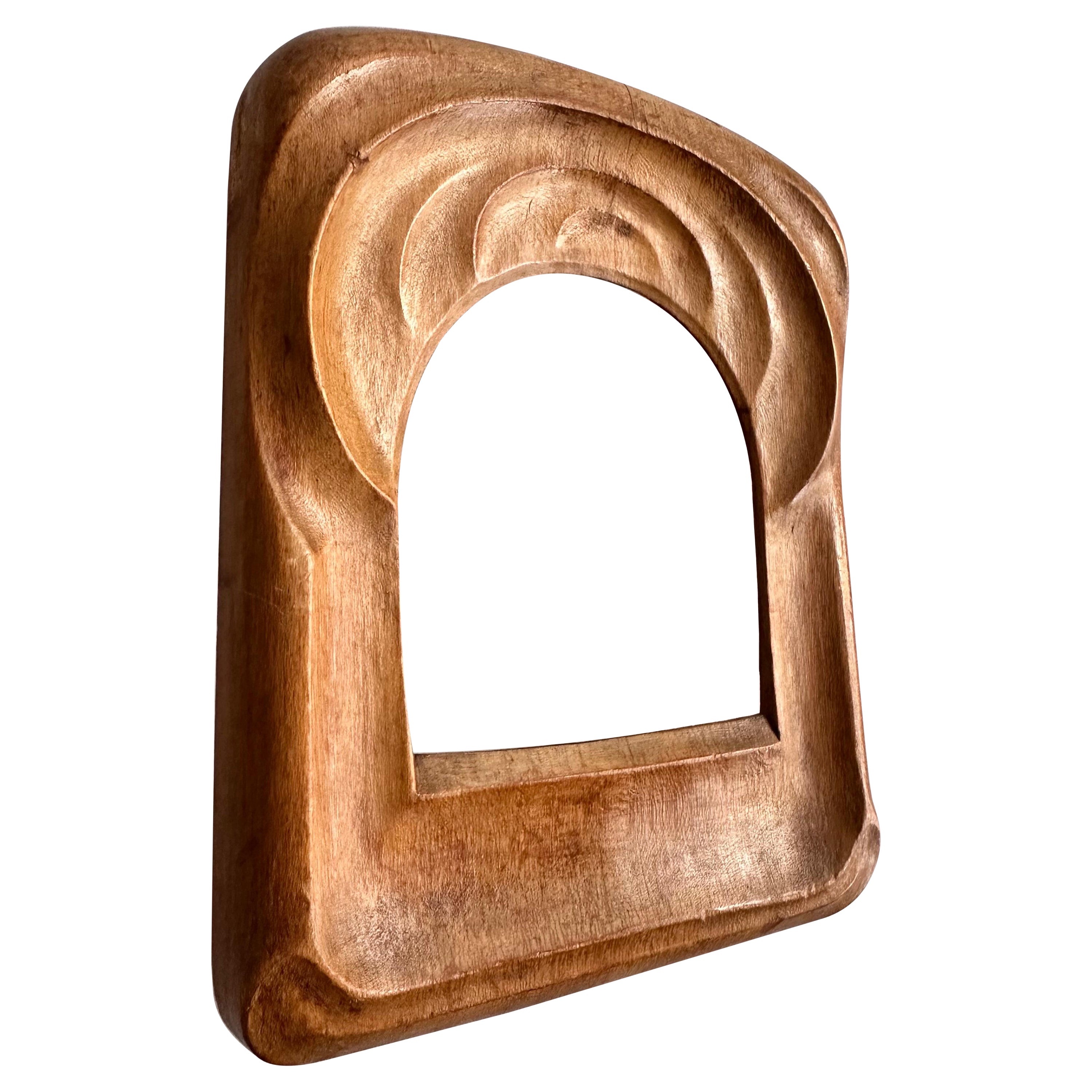 Marco antroposófico, con monograma, años 1920-30, Rufolf Steiner, diseño de Dornach.