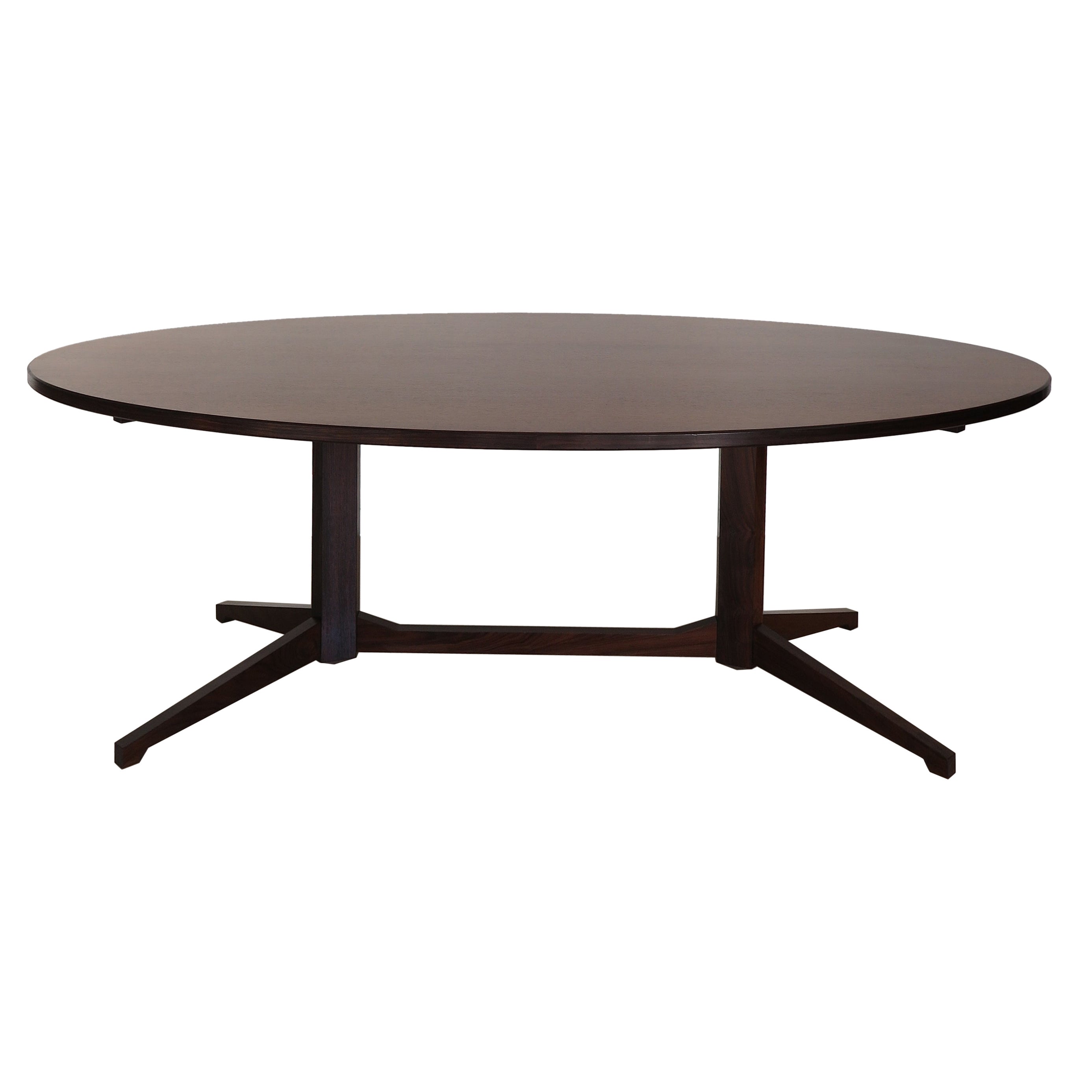 Franco Albini y Franca Helg para Poggi Mesa de comedor italiana de nogal TL22