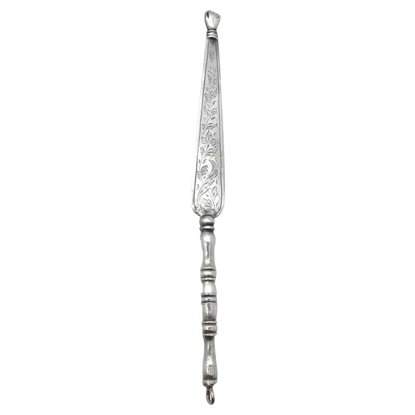 Puntero de plata para Torá, Marruecos, circa 1900