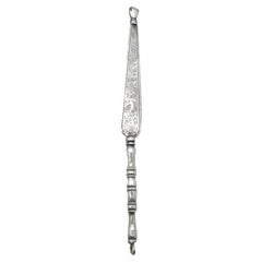 Puntero de plata para Torá, Marruecos, circa 1900