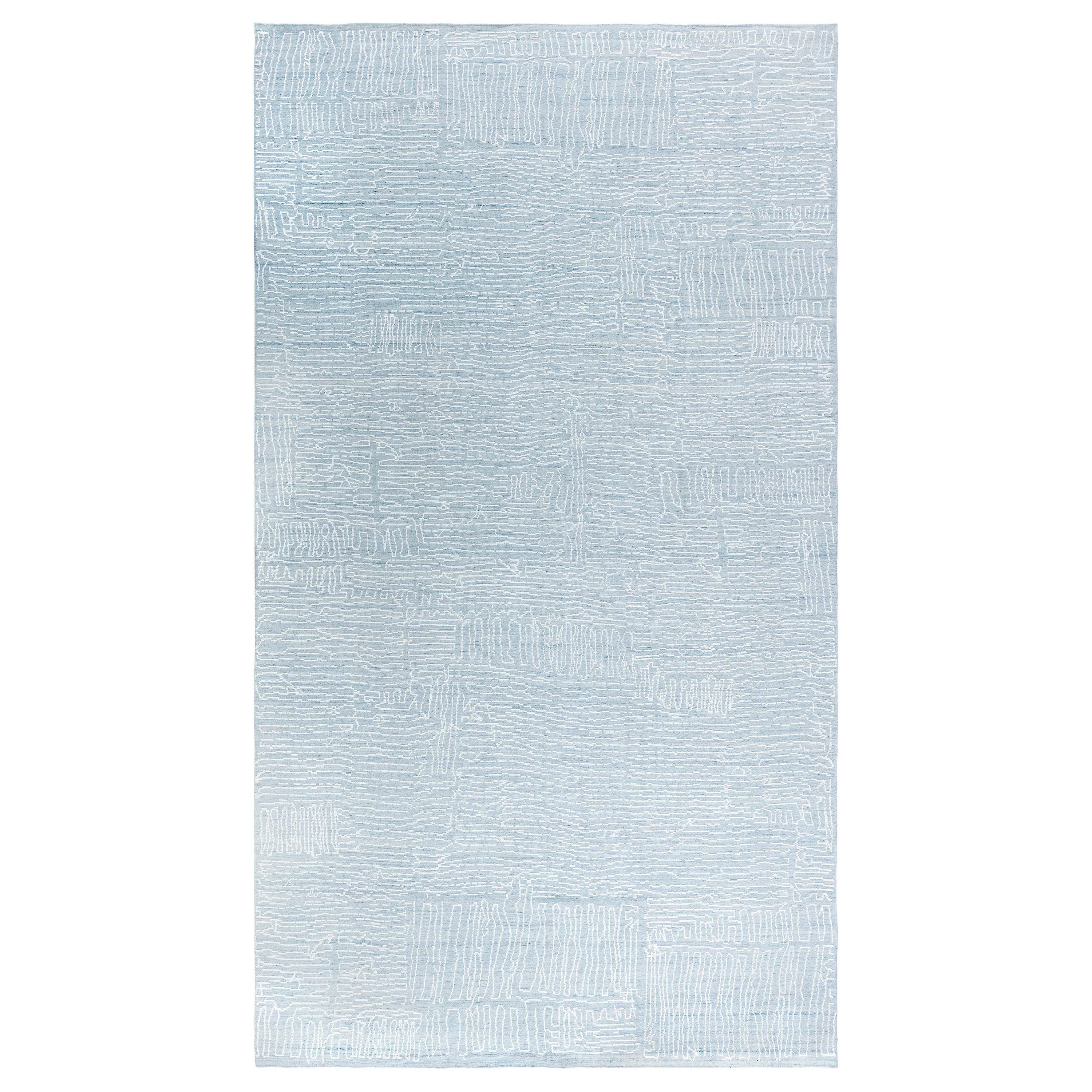 Contemporary Fretwork Rug by Doris Leslie Blau