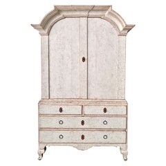 Used Period Rococo Swedish Cabinet, Sweden, circa 1760