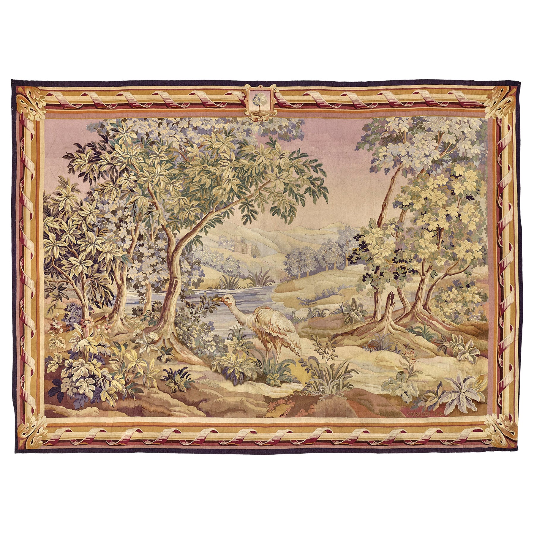 Antique French Tapiz