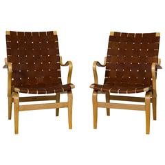 Pair of Bruno Mathsson "EVA" Chairs