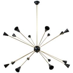 Sputnik Chandelier by Stilnovo Sputnik Chandelier by Stilnovo