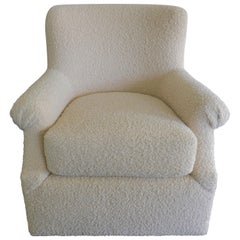 Fragments Identity Natural Boucle Swivel Chair