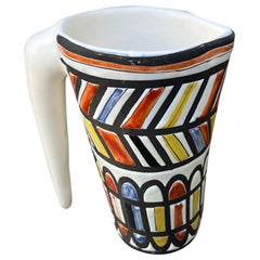 Ceramic pitcher by Roger Capron, Vallauris 1950's
