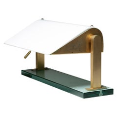Lámpara de mesa de cristal Modelo 0836 de Pietro Chiesa para Fontana Arte, Italia, años 30