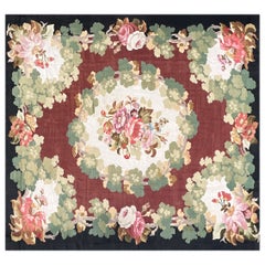Antique Rare Royal Aubusson Manufacture Carpet Circa 1860 - N° 1411