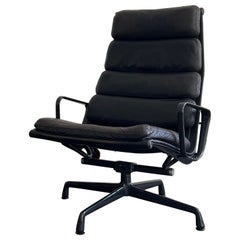 Used Herman Miller Eames Soft Pad Reclining Lounge Chair