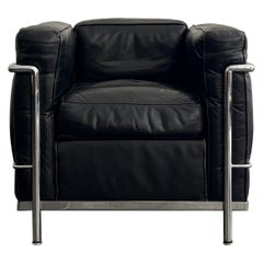 Sedia Club LC2 Le Corbusier, Jeanneret, Perriand e Cassina d'epoca