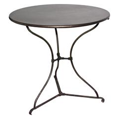 Antique French Round Bistro Table