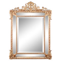 Fabulous Antique 19th Century Parclose Mirror