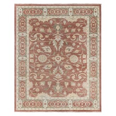 Modern Traditional Inspired Hand-knotted Wool Rug